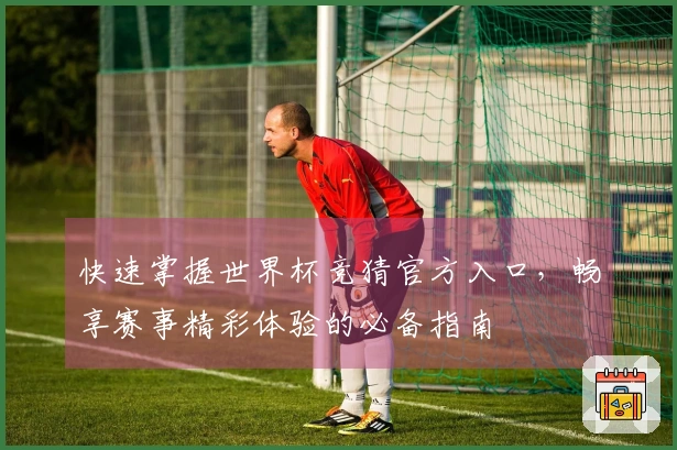 快速掌握世界杯竞猜官方入口，畅享赛事精彩体验的必备指南