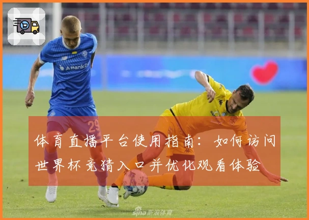 体育直播平台使用指南：如何访问世界杯竞猜入口并优化观看体验